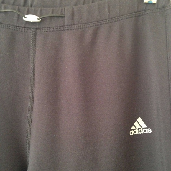 ADIDAS Women's Athletic Cropped Pants CLIMALITE L - Picture 5 of 5